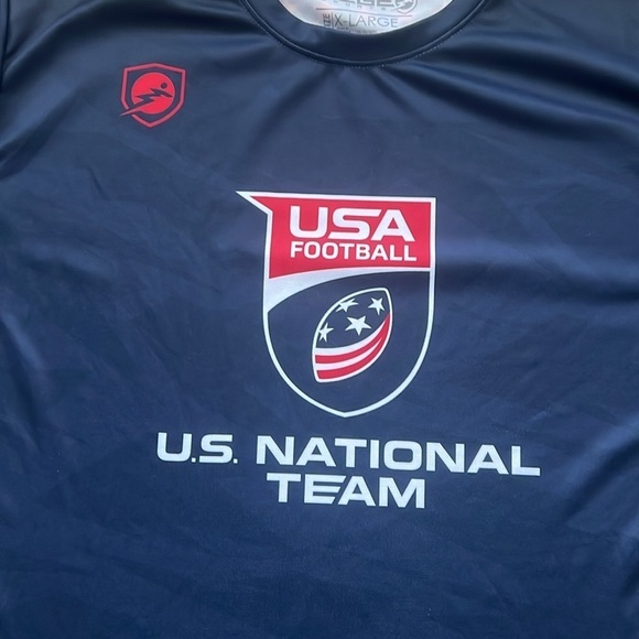 USA Football Siege U.S. Football Team TShirt Size XL - Picture 2 of 8